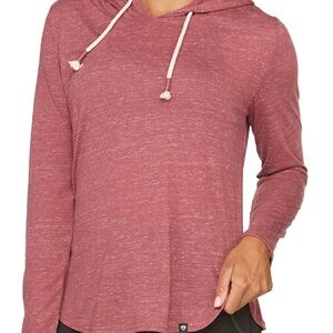 Colosseum Heathered Mauve Hoodie